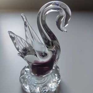 Murano Glass Swan